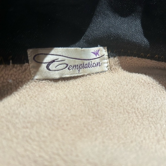 Women's Navy and Tan Embroidered Jacket - Picture 7 of 9